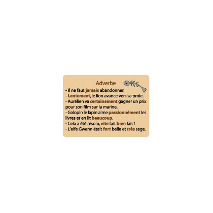 Grammi Cat's : Les classes grammaticales 