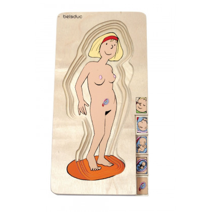 Puzzle Maman/Bébé en bois