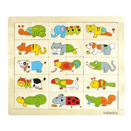 Puzzle Animaux rigolos