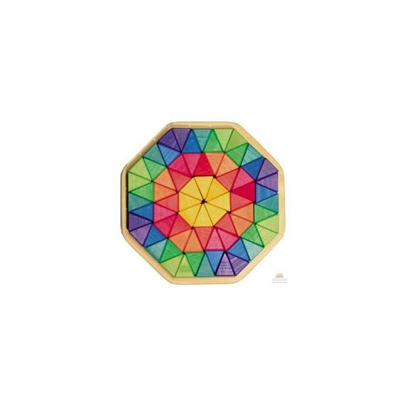 Puzzle octogonal en bois (72 pièces)