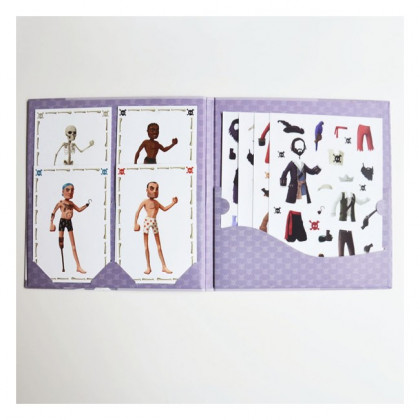 Paper Dolls et stickers Pirates