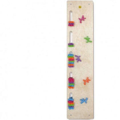 Mur de fantômes en bois