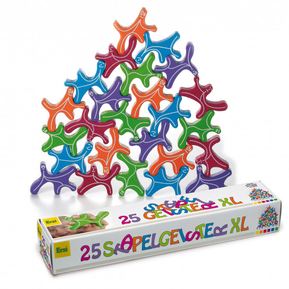 Fantômes en bois à empiler (lot de 25) Fantômes en bois à empiler (lot de 25)