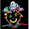 Puzzle magnétique Géo-graphical 59 pièces Puzzle magnétique Géo-graphical 59 pièces