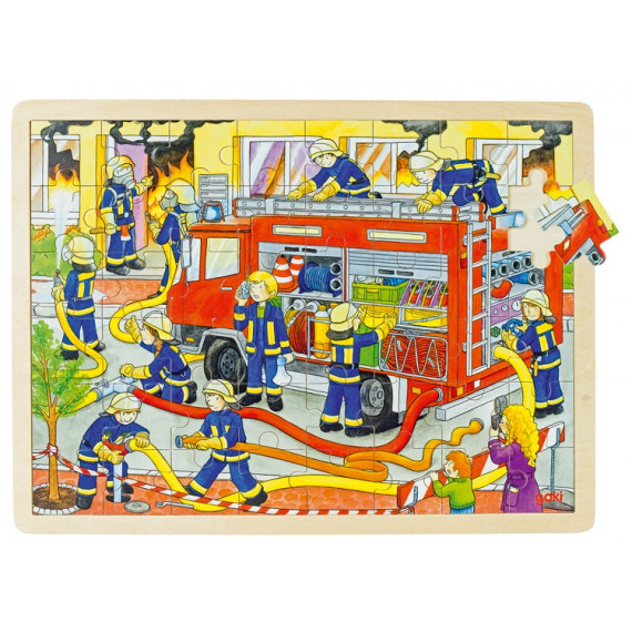 Puzzle Pompiers 48 pièces