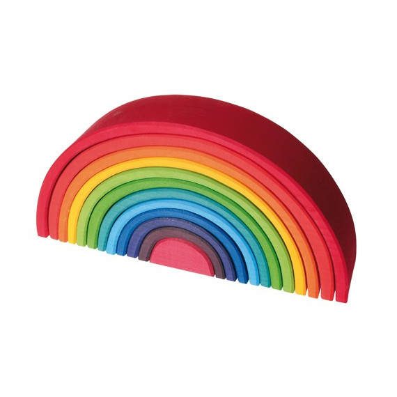 Grand Arc en ciel en bois