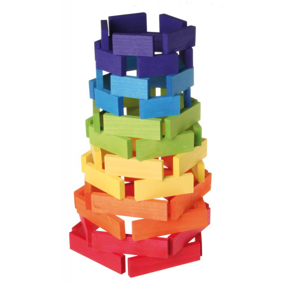 Planchettes de construction multicolores Planchettes de construction multicolores