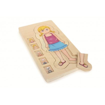 Puzzle Anatomie en bois