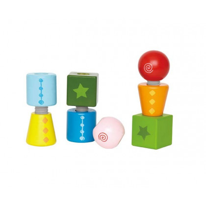 Jeu à tourner et à visser (8 pcs)