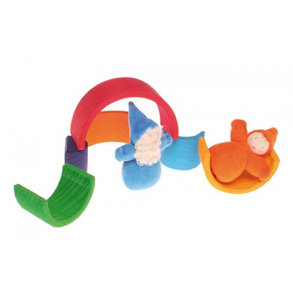 Jouets en bois Jeu d'équilibre Arc-en-ciel sauvage Petitcollage® -  Ekobutiks® l ma boutique écologique