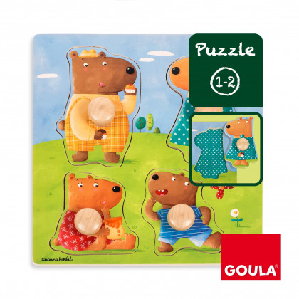 Puzzle de la famille Ours