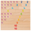 Réglettes de calcul en bois