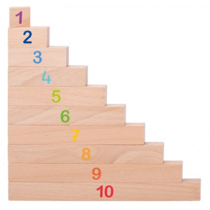 Réglettes de calcul en bois