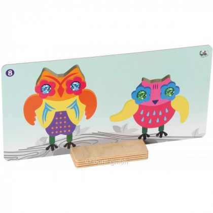 Puzzle magnétique hibou Ulysse