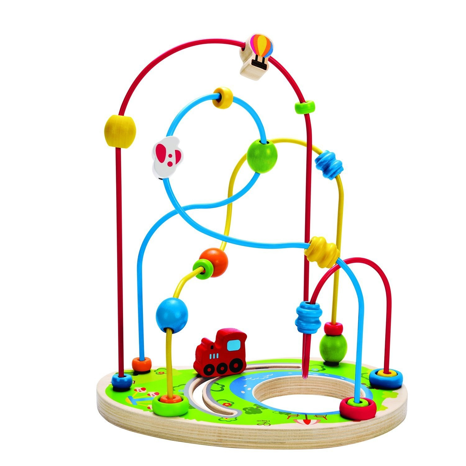 TD® Circuit à Boule Enfant Boulier Montessori en Bois Jeux de