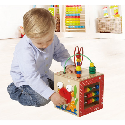 Cube d'activités pour bébé - Jeu d'éveil - Hape Toys