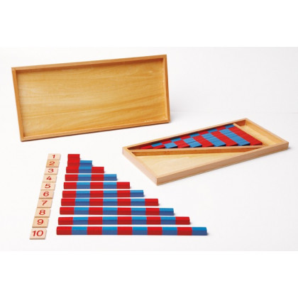 Petites barres numériques Montessori