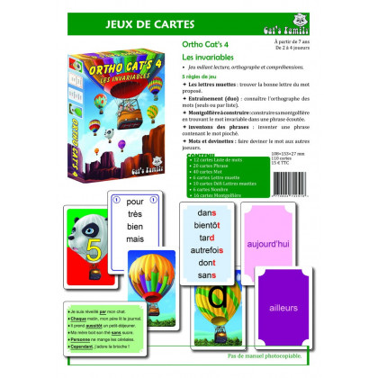Ortho Cat's 4 : Les invariables
