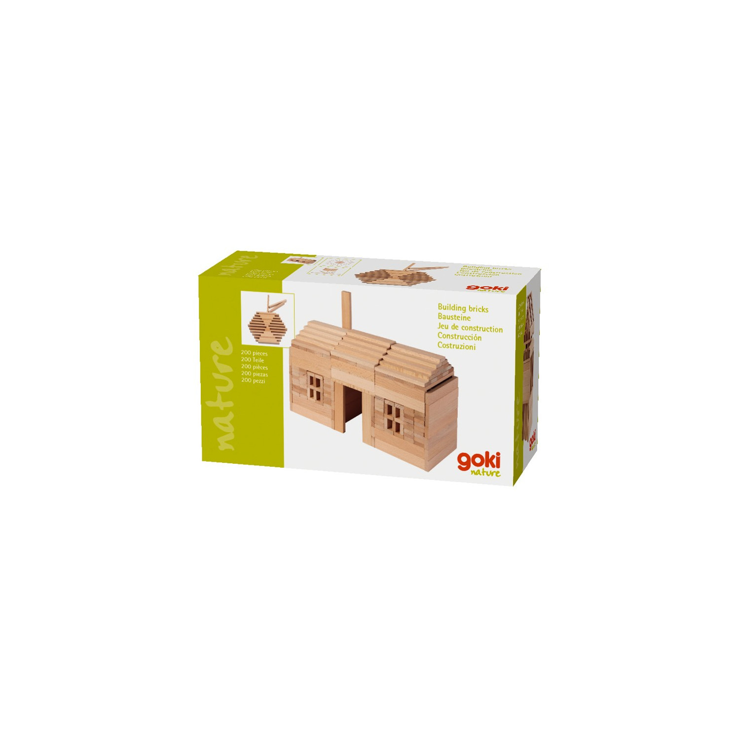 Planchettes de construction en bois X 88