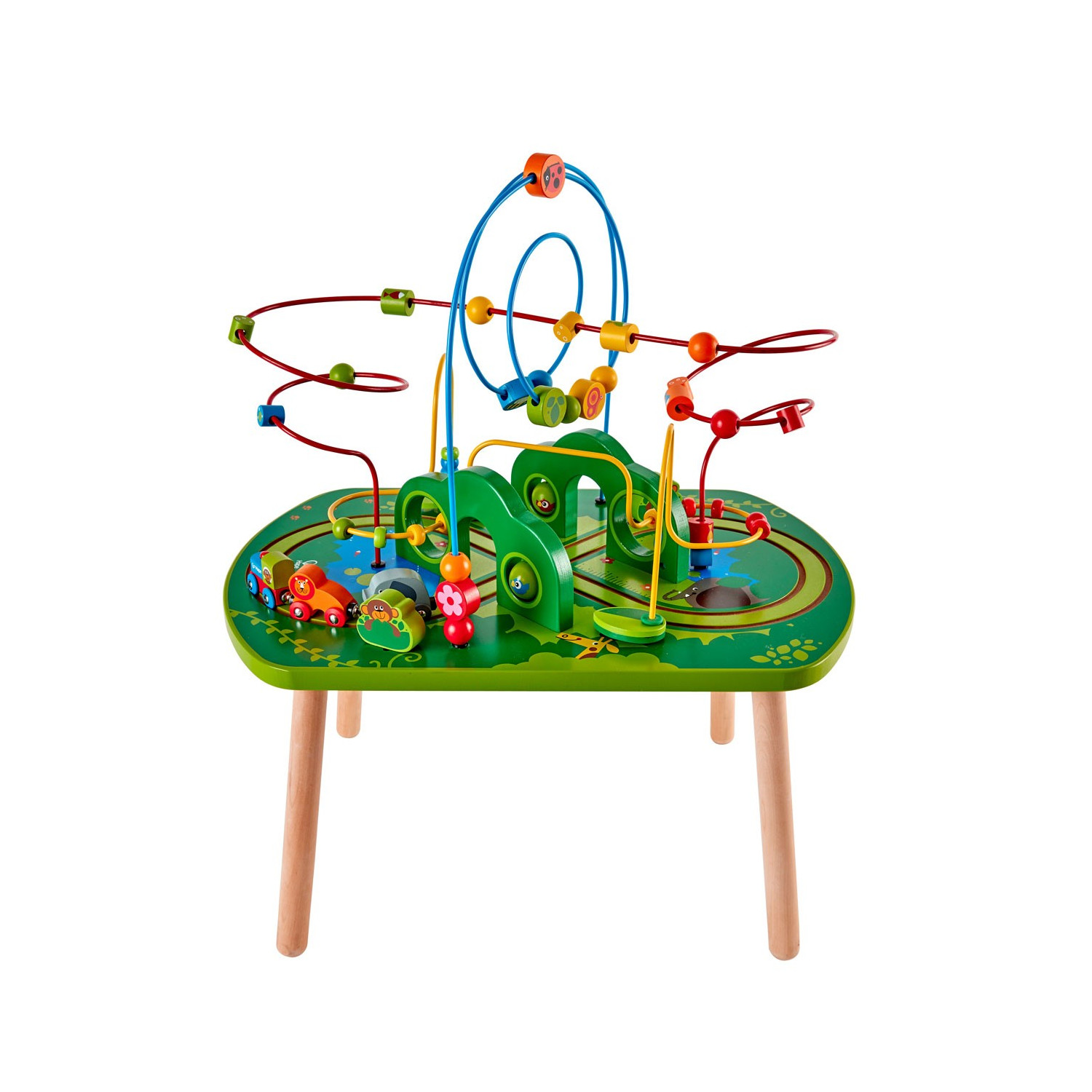 Table multiactivités en bois