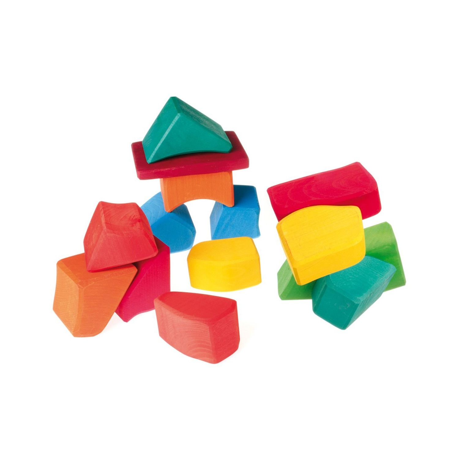 Jeu de construction bois écologique 15 blocs