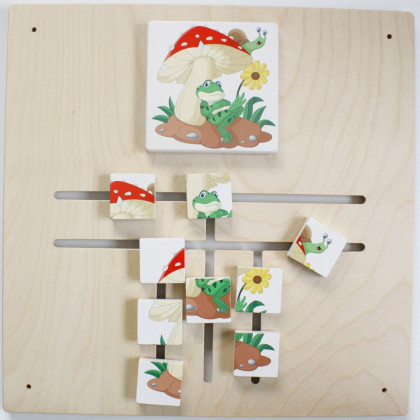 Jeu mural Labyrinthe Puzzle Grenouille