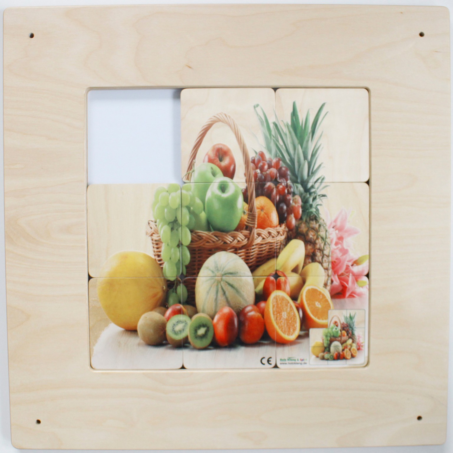 Jeu mural Puzzle Fruits