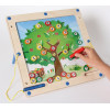 Jeu mural Arbre - Alphabet magnétique Jeu mural Arbre - Alphabet magnétique