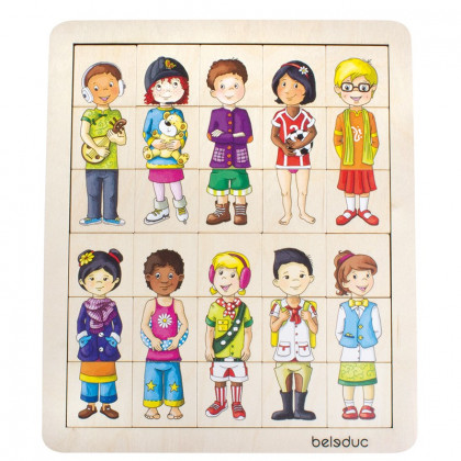 Puzzle des enfants du monde