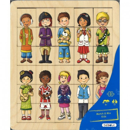 Puzzle des enfants du monde