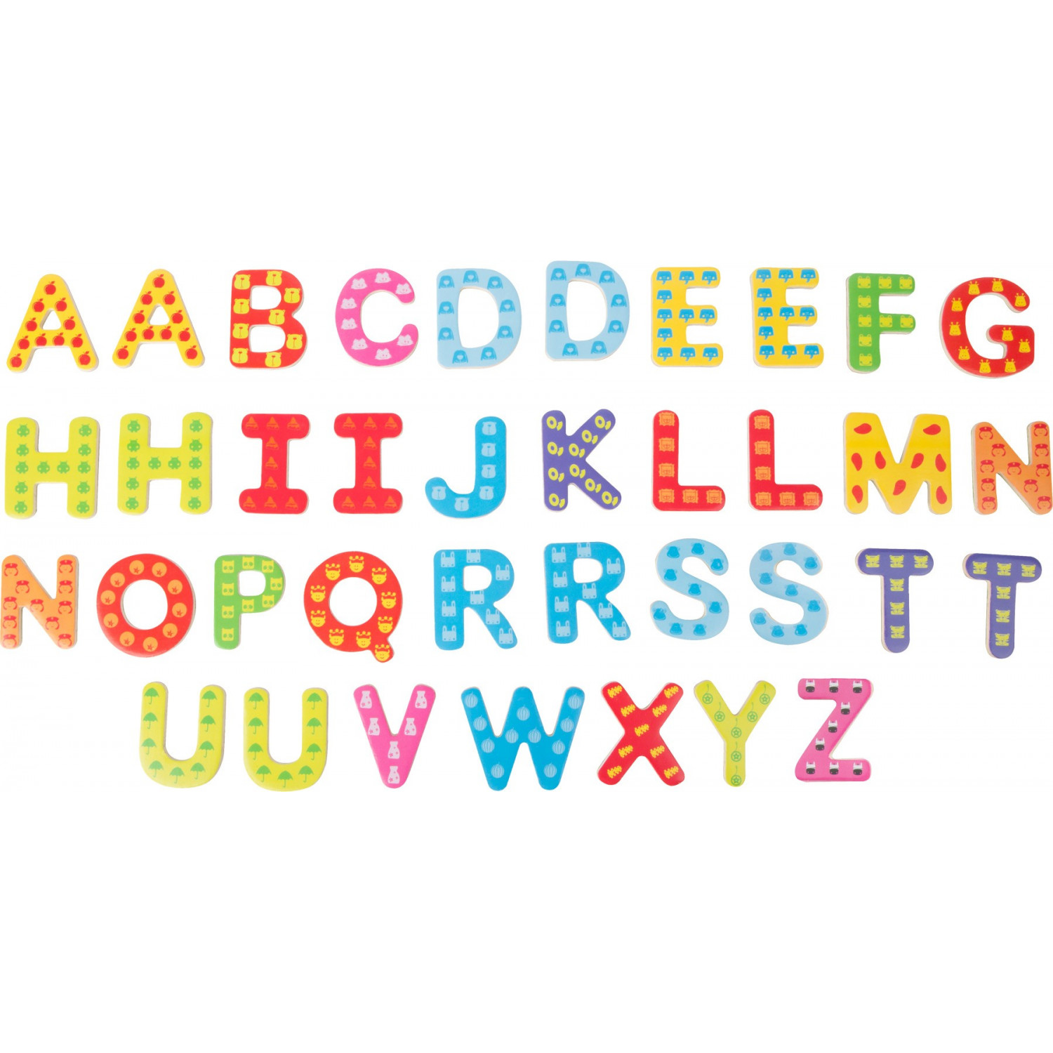 lettres magnétiques