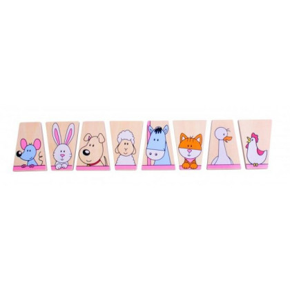 Puzzle Les traces des animaux 10 pcs