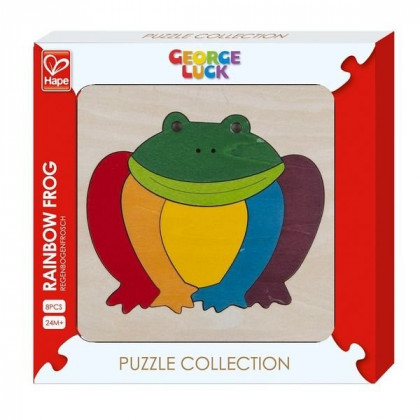 Puzzle Grenouille arc en ciel