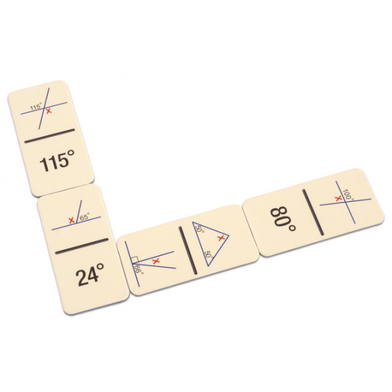 Dominos des triangles et des angles Apprentissage des angles