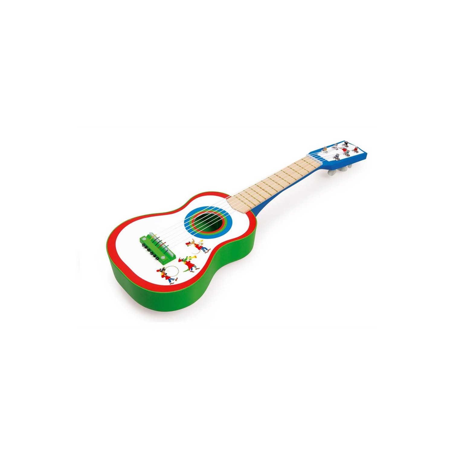 43 CM Guitare ukulélé, Enfants Ukulélé Guitare Jouet, Guitare pour Enfants  avec 4 Cordes Réglables, Mini-Guitare et Médiators pour Améliorer le jeu