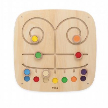 Jeu mural "Touche et associe"