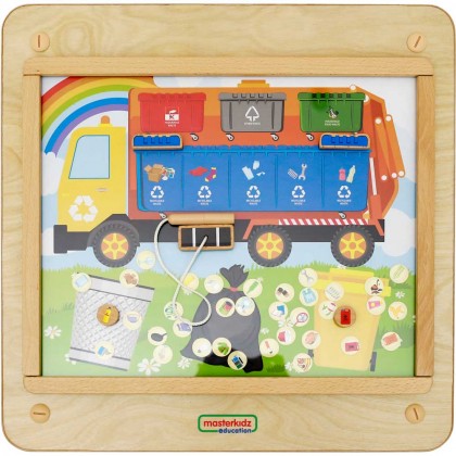 Jeu mural Le tri sélectif