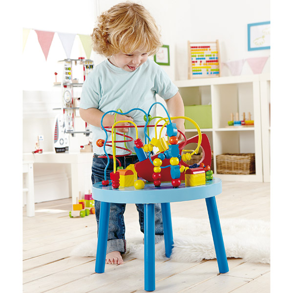 table de jeux enfant - espace jeux enfant L'îlot éducatif